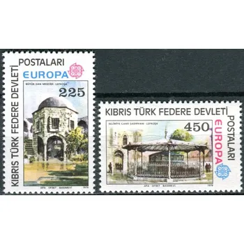 Poštovní známka Kibris Turk Federe Devletí Postalari (1978) MiNr. 55 - 56 ** - Severní Kypr (turecký) - Europa: památky