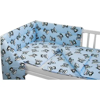 Povlečení Baby Nellys 3-dílná sada mantinel s povlečením Baby Panda