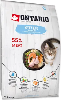 Krmivo pro kočku Ontario Kitten Salmon