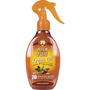 Přípravek na opalování Vivaco Vital Sun opalovací mléko s arganovým olejem OF 20 200 ml