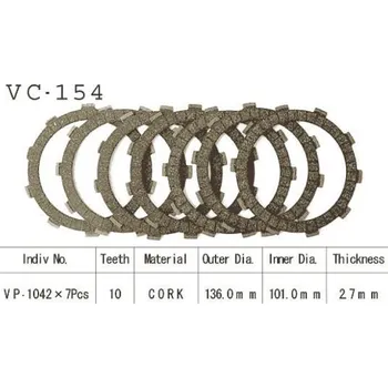 Kyoto Sada spojkových lamel Xr500 R