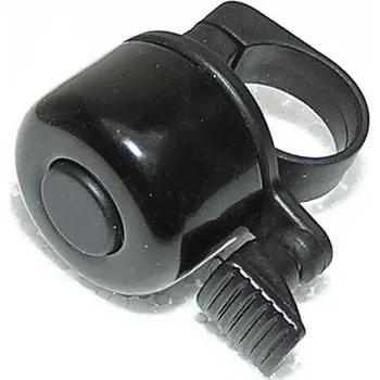 Zvonek na kolo zvonek cink průměr 35mm černý