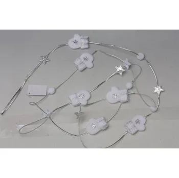 Zahradní dekorace Girlanda palčáky a hvězdičky (76211)