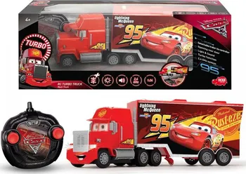 RC model auta Dickie Toys Cars 3 Turbo Mack Truck 1:24 červená