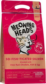 Krmivo pro kočku Meowing Heads So-fish-ticated Salmon 450 g