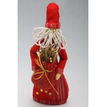 Vánoční dekorace Mikuláš červený (74562)