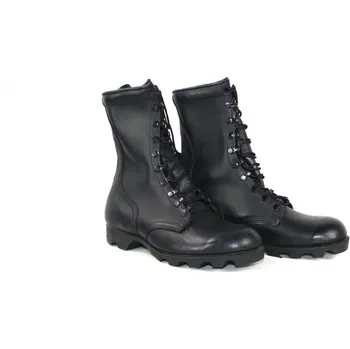 Těžké boty U.S. Boty US celokožené - černá Velikost: 4,5, Provedení: NR