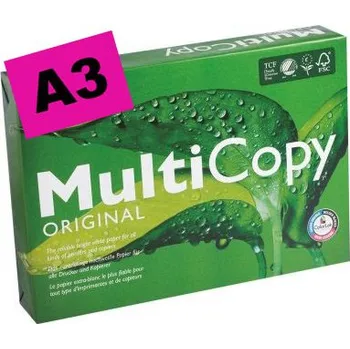 Kancelářský papír kancelářský papír MultiCopy A3, 80g, 500 listů