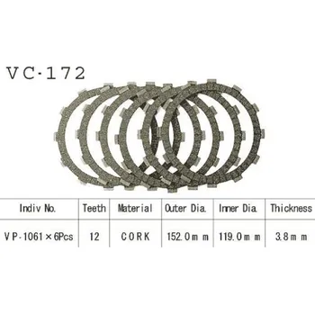 Kyoto Sada spojkových lamel Vt1100 Shadow