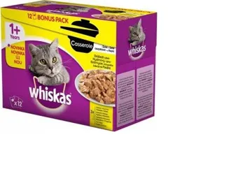 Krmivo pro kočku Whiskas Casserole drůbeží menu