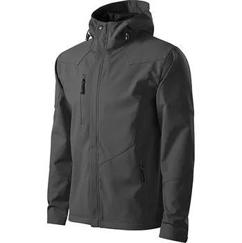 Pánská softshellová bunda MALFINI Bunda NANO MAN, různé barvy Velikost S ocelově šedé