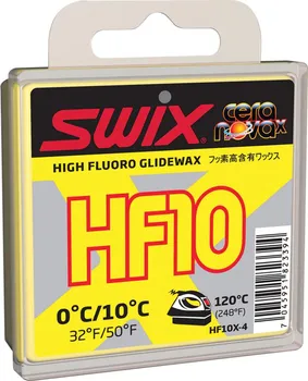 Lyžařský vosk SWIX Hf10X žlutý 40 g