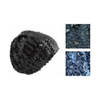 Čepice Baret Flitry , Barva Černá Gift3 GL309