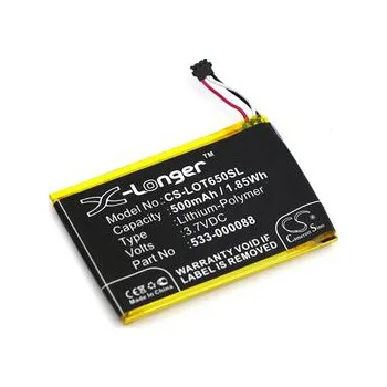 Baterie pro Logitech Touchpad T650, 500 mAh, Cameron Sino CS-LOT650SL