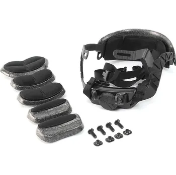 Airsoft EmersonGear Náhradní řemení a polstrování do helmy, černé