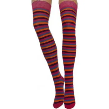 Dámské ponožky Nadkolenky , Velikost: UK- 4-7, EU ( 37-42 ), Barva Světle růžová Gift3 OTK107