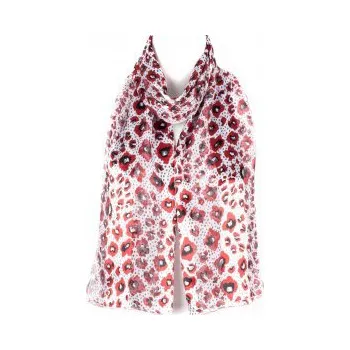 Šátek Šátek šifónový , Barva Červená Gift3 302319