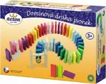 Dřevěná dominová dráha se zvonečkem, 95ks