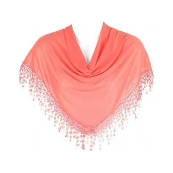 Šátek Šátek jednobarevný, Barva Lososová Gift3 2168