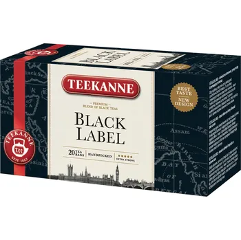 Teekanne Black Label, 20x 2 g