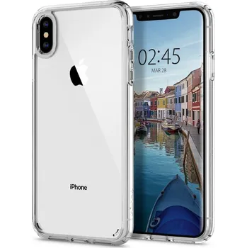Spigen Ultra Hybrid Crystal pro Apple iPhone XS Max čiré Pouzdro na mobilní telefon Spigen Ultra Hybrid Crystal pro Apple iPhone XS Max čiré