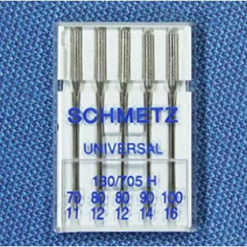 Nástroj na niť a příze Jehly strojové H 705 ASSORTIMENT, jehla do šicího stroje, Universal 5 ks