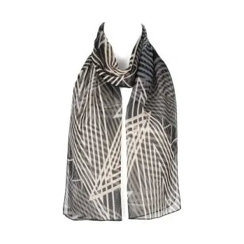 Šátek Šátek šifónový , Barva Černá Gift3 301242