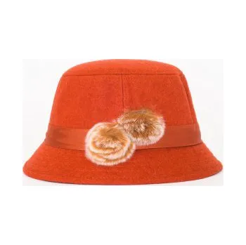 Klobouk Klobouk, Velikost: 56 - 57 cm, Barva Oranžová Gift3 1639-7