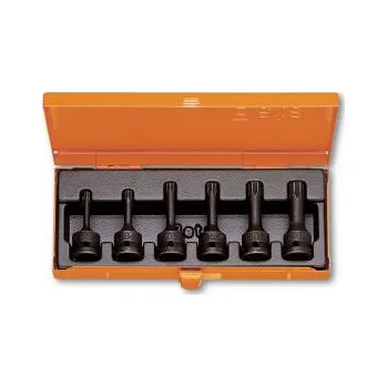 Hlavice Torx prodloužená kovanná na rázový utahovák, sada hlavic Torx