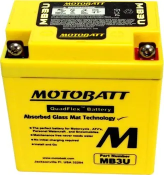 Motobaterie Motobatt MB3U