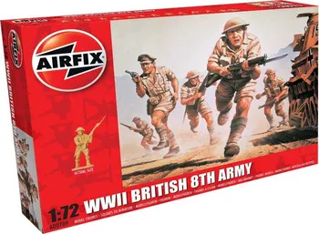 Plastikový model Airfix WWII britská 8. armáda 1:72
