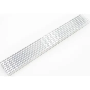 Vývojová deska Hliníkový chladič - Stříbrný, 150 x 20 x 6 mm