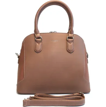 Kabelka Dámská kabelka do ruky David Jones 5830-4 tmavěrůžová až nahnědlá | KabelkyyproVas.cz