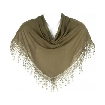 Šátek Šátek jednobarevný, Barva Khaki Gift3 2168