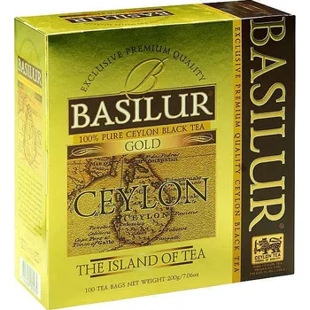 Čaj BASILUR Island of Tea Gold nepřebal 100 x 2 g