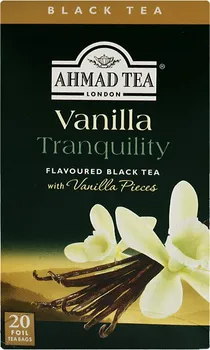 Čaj Ahmad Tea London Černý čaj Vanilla Tranquility 20 x 2 g 