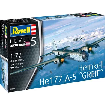Plastikový model Plastic ModelKit letadlo 03913 - Heinkel He177 A-5 Greif (1:72)