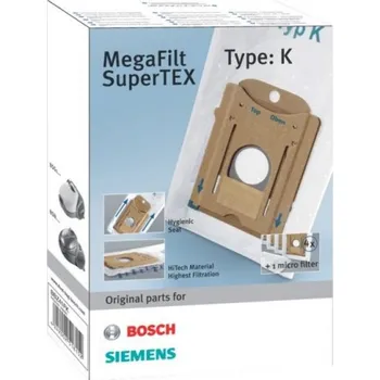 Příslušenství k vysavači Sáčky Bosch BBZ41FK pro SIEMENS VS01G 0000 až 9999 4ks a filtr