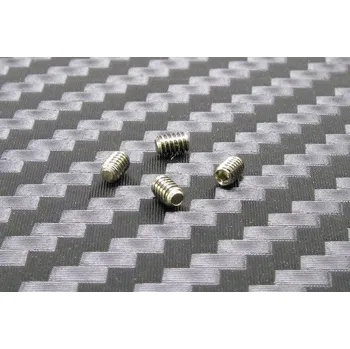 RC vybavení PN Racing Mini-Z MR02/03 Double A-Arm M2×3mm Stainless Steel Set Screw (4 ks)