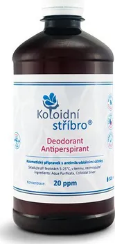 Koloidní stříbro deodorant/antiperspirant roztok 500 ml