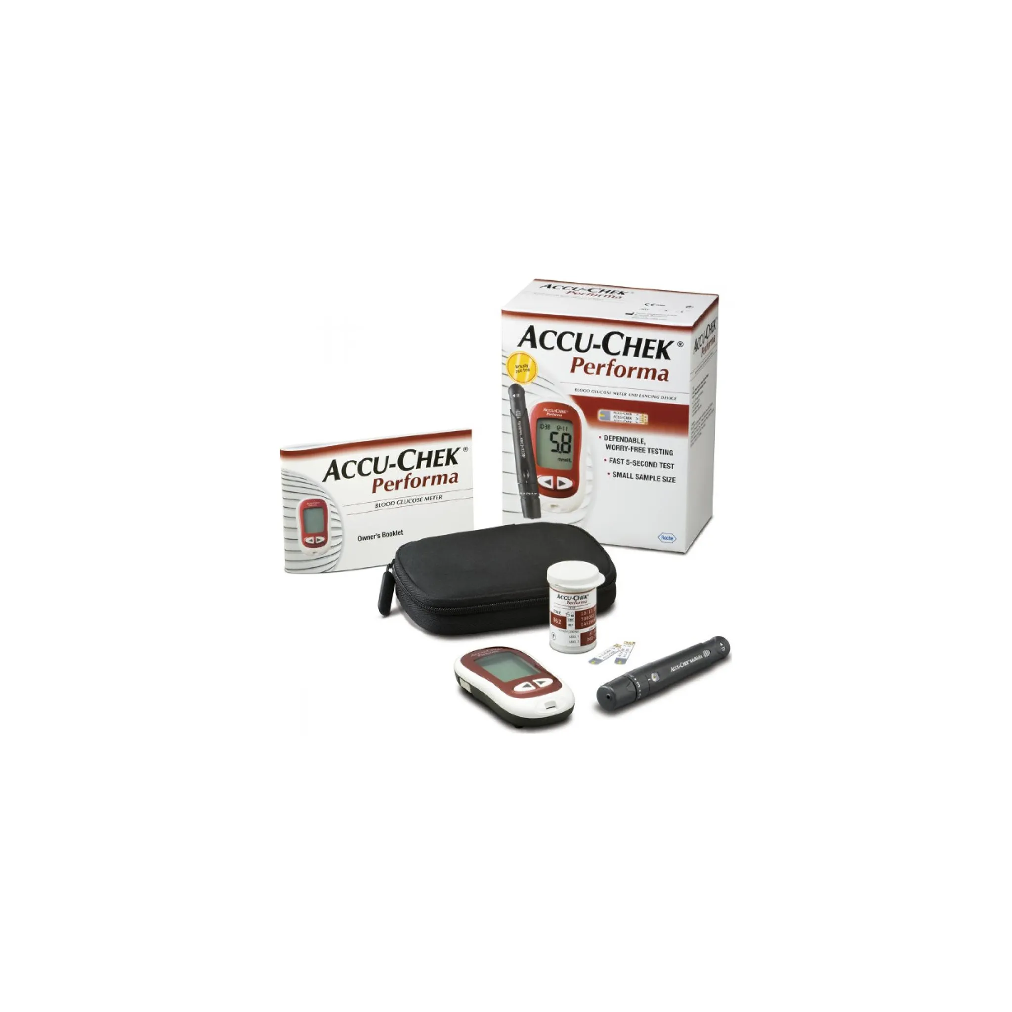 Fotografie 1 - Glukometr Accu Chek Performa kit