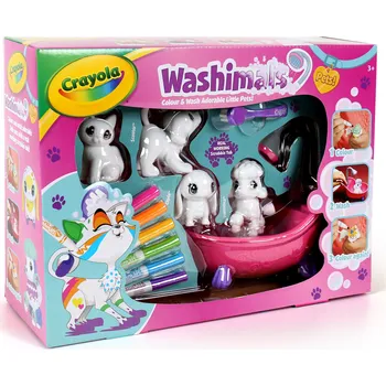 kreativní sada Albi Crayola Washimals Salon