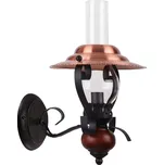 Rabalux 7868 ENNA - Rustikální nástěnné retro svítidlo 1 x E14 (Nástěnná retro rustikální lampa bez vypínače)