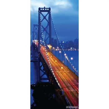 Fototapeta vliesová most v noci 90x202cm FTN V 2903