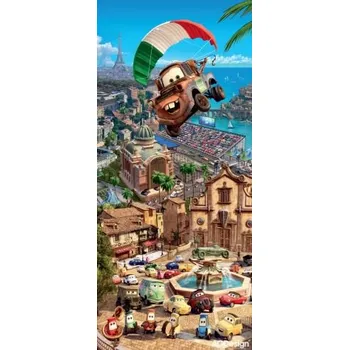 Fototapeta vliesová Disney Mater na padáku 90x202cm FTDN V 5426