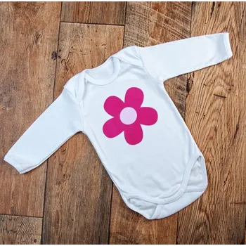 Kojenecký body TAPTAPI Body dlouhý rukáv - KYTIČKA vel. 74