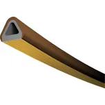 Metrum Samolepící TLT těsnění - D Profil - 6m - hnědé