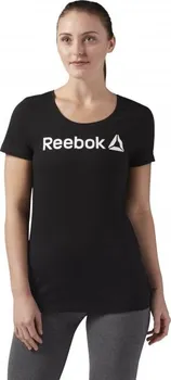 Dámské tričko Reebok Linear Read Scoop černé