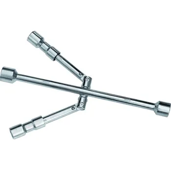 Klíč Carface skládací klíč na kola, křížový, 17-19-21-23 mm