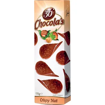 Chocola´s Crispy Nut Čokoládové lupínky oříškové 125 g Čokoláda Chocola´s Crispy Nut Čokoládové lupínky oříškové 125 g